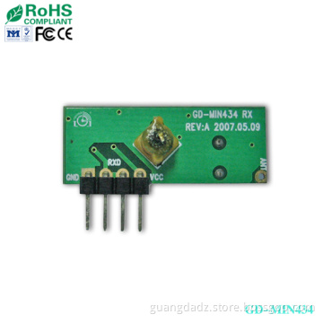 RF Wireless Receiver Module Gd-Min434 Rx